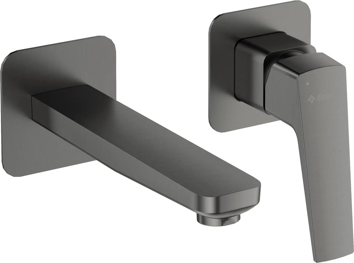 Concealed basin faucet