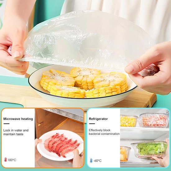 FreshCover™ - Elastische beschermhoezen voor voedsel [50% Korting
