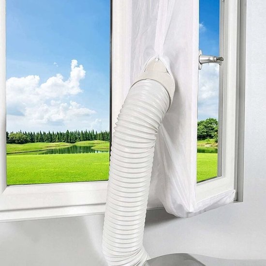 Eurom Cloth Window Kit 400 Cm Raamafdichting voor Airconditioners - De Boer