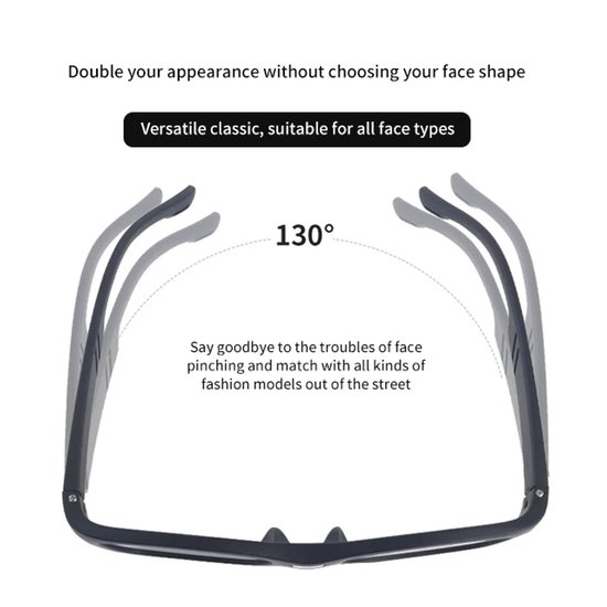 Xcruiser Smart Photosensitive Sunglasses 0.1s Fast Color Changing Glasses Driving Sunglasses van Merkloos — afbeelding 5