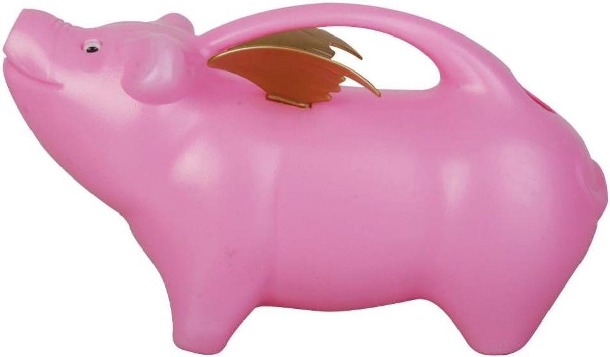 Gieter vliegend varken roze 215 L 291 x 13 x 168 TG87.