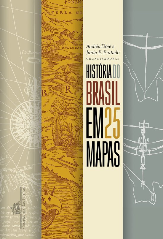 História do Brasil em 25 mapas - cover