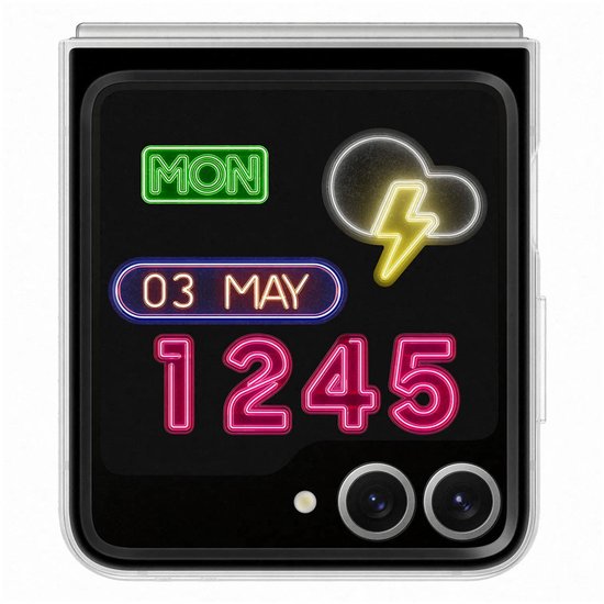 Samsung Galaxy Z Flip6 hoesje - Flipsuit case - Transparant