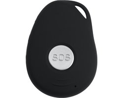 LifeWatcher SOS Button Pro zonder laadstation – Valdetectie & 4G Noodknop met GPS – Spatwaterdicht & App