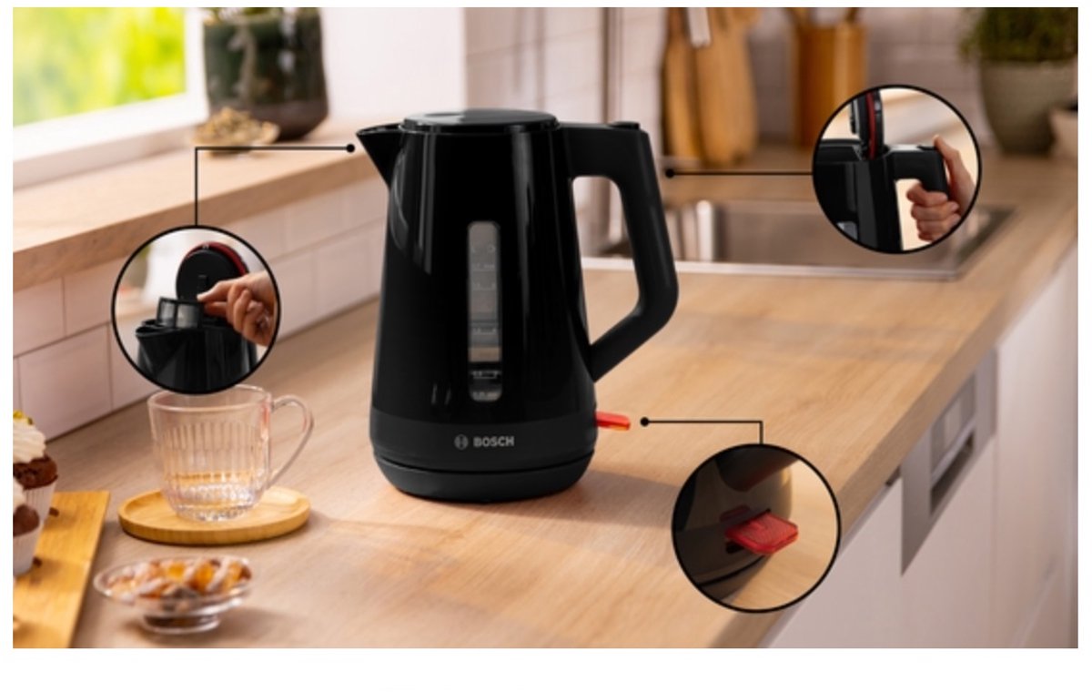 Bosch TWK1M123 MyMoment - Waterkoker - Zwart — afbeelding 6