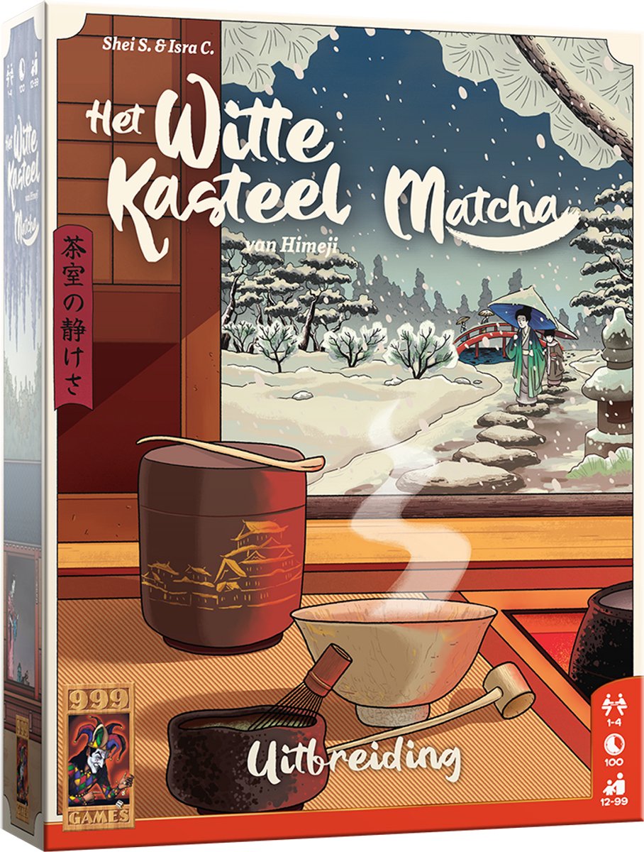 999 Games Het Witte Kasteel van Himeji: Matcha Uitbreiding Bordspel thumbnail 2