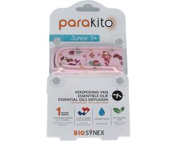 Para'kito - Anti-Muggen Armband Kinderen - Zeemeermin - Navulbaar en Waterbestendig - Natuurlijke Bescherming met Essentiële Oliën - Inclusief 2 Navullingen