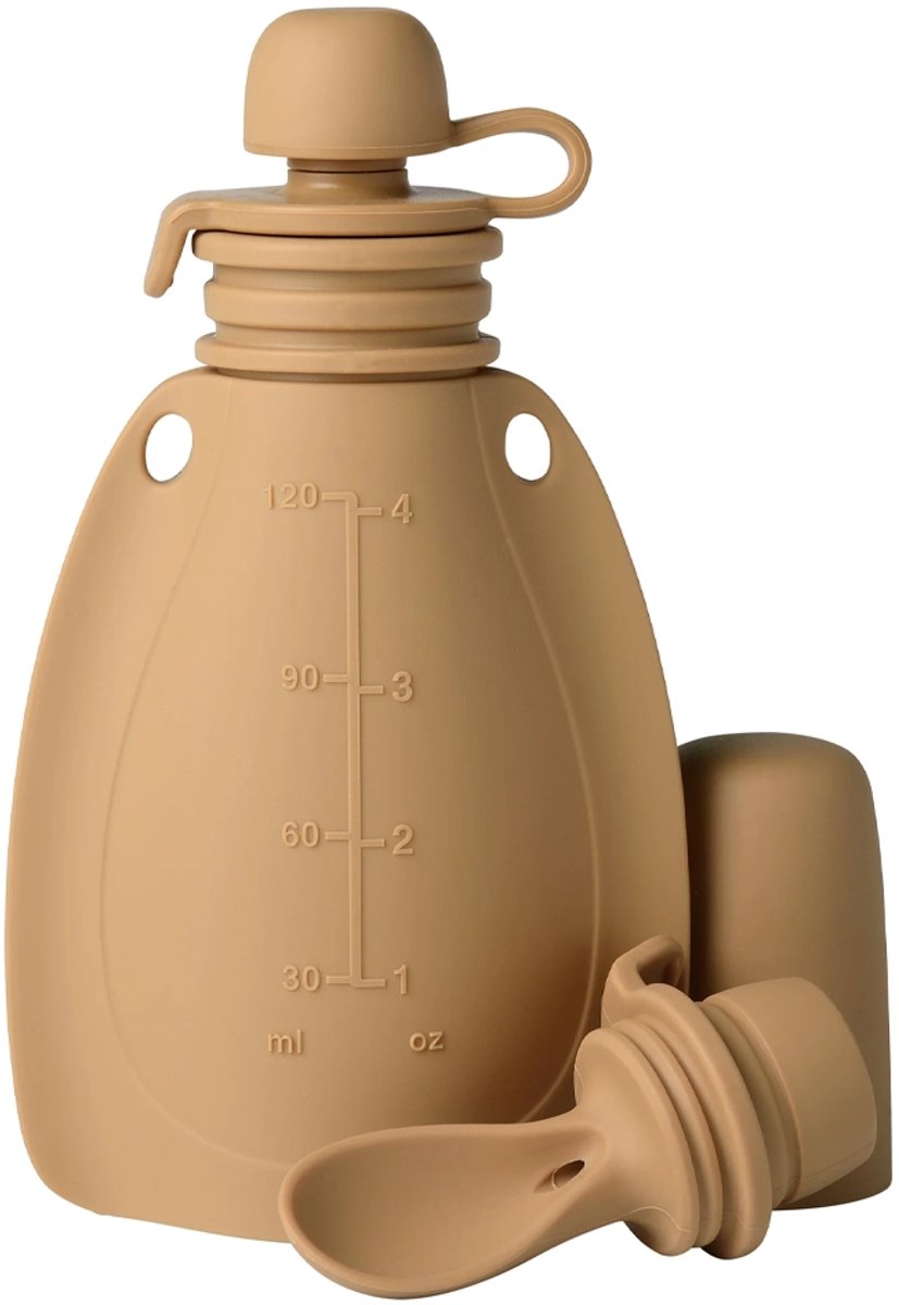 Mininor smoothie pouch – siliconen - herbruikbaar - Roe Deer - 120 ml