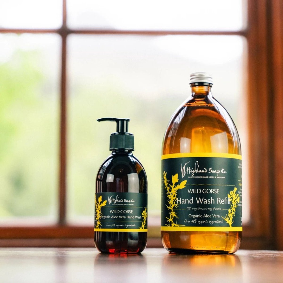 Wild Gorse – Zwoel & Zoet - Navulverpakking Handzeep Glas 1 Liter