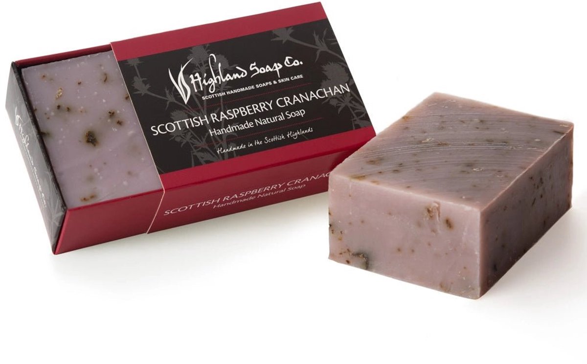 Wild Scottish Raspberry – Fruitig & Zoet - Ambachtelijke Zeep 190g