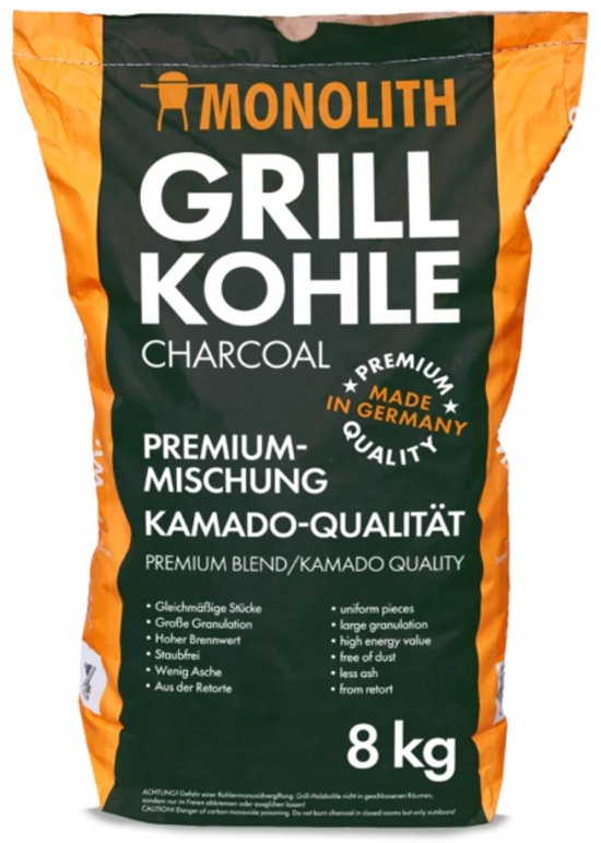 Monolith Icon Starterset - Kamado Barbecue 33 cm - Inclusief Beschermhoes, Mono-Lighter & Houtskool - Compacte Houtskool BBQ van Monolith — afbeelding 5