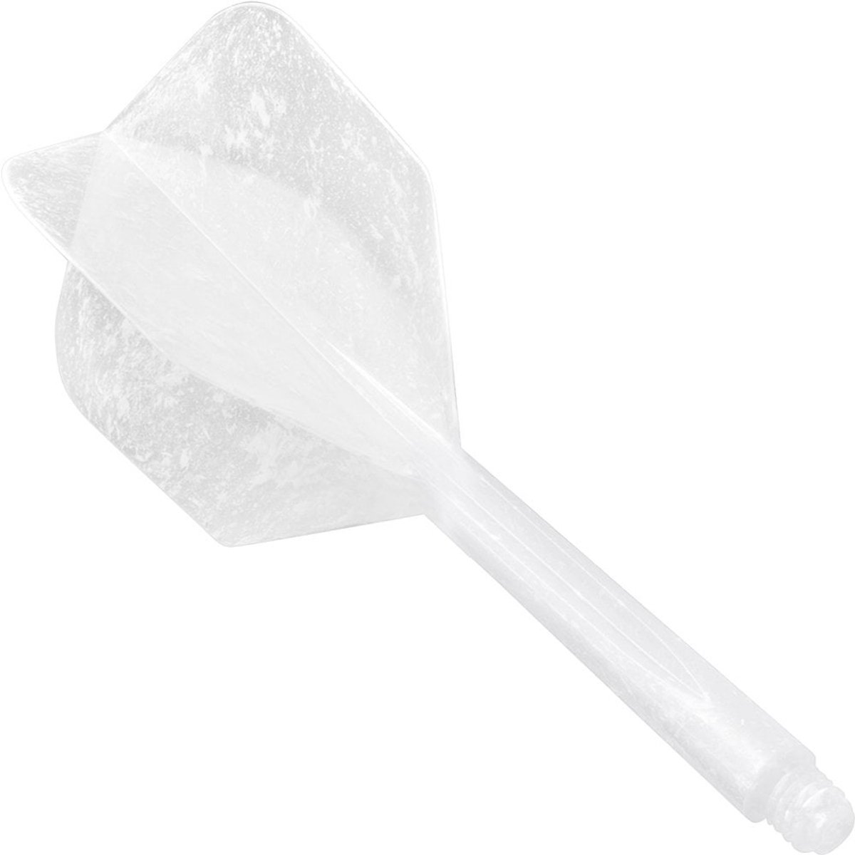 Condor Zero Stress Flight System - Small Marble White - Dart Flights Medium