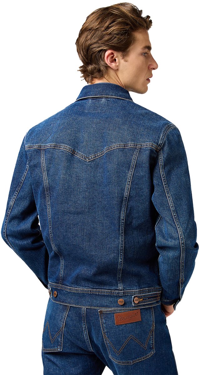 Wrangler Classic Spijkerjas L Man Meadow Haze
