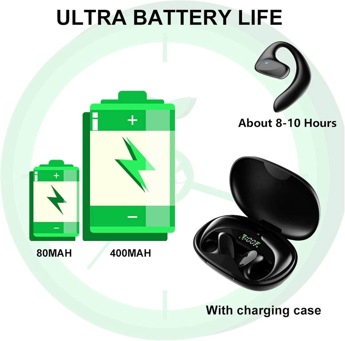 Allecto Premium Oordopjes met Taalvertaling en Bluetooth - afbeelding 3