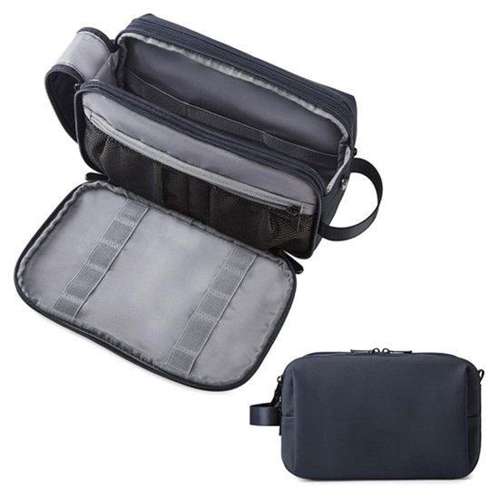Opvouwbare toilettas, draagbare reizen cosmetische tas, grote capaciteit waterdichte waszak, reizen make-up organizer tas met hangende haak, voor Opvouwbare toilettas, draagbare reizen cosmetische tas, grote capaciteit waterdichte waszak, reizen make-up organizer tas met hangende haak, voor