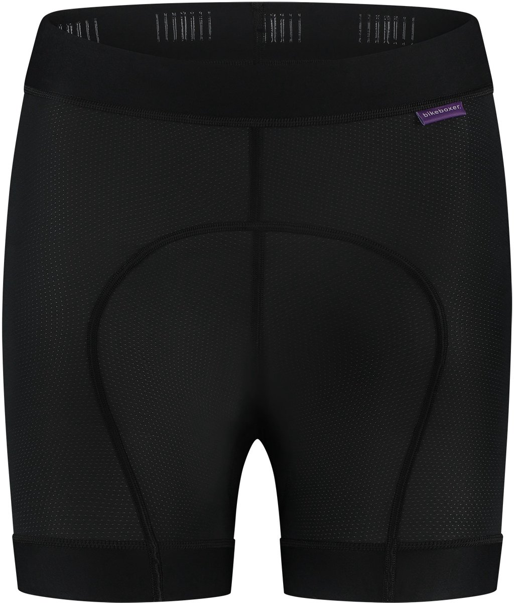 bikeboxer. motoronderbroek met zeem dames Zwart - L