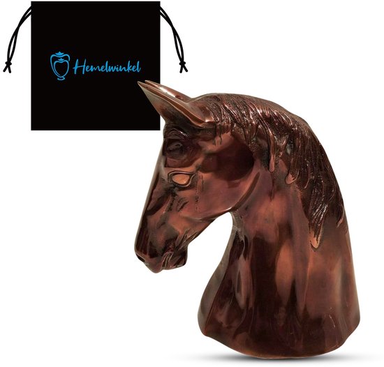 Unieke As Urn - 2 Liter - Handgemaakte Hart urn - Urn - Urn voor Paarden - Crematie Urn - Uniek - Voor Huisdieren of Menselijk As - Crematie As - Decoratie Urn - Horse