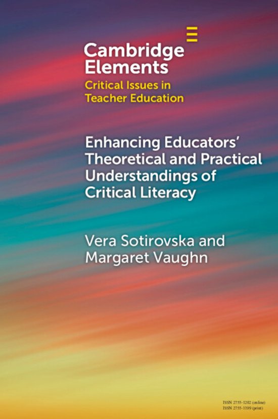 Elements in Critical Issues in Teacher Education- Enhancing  ... - cover