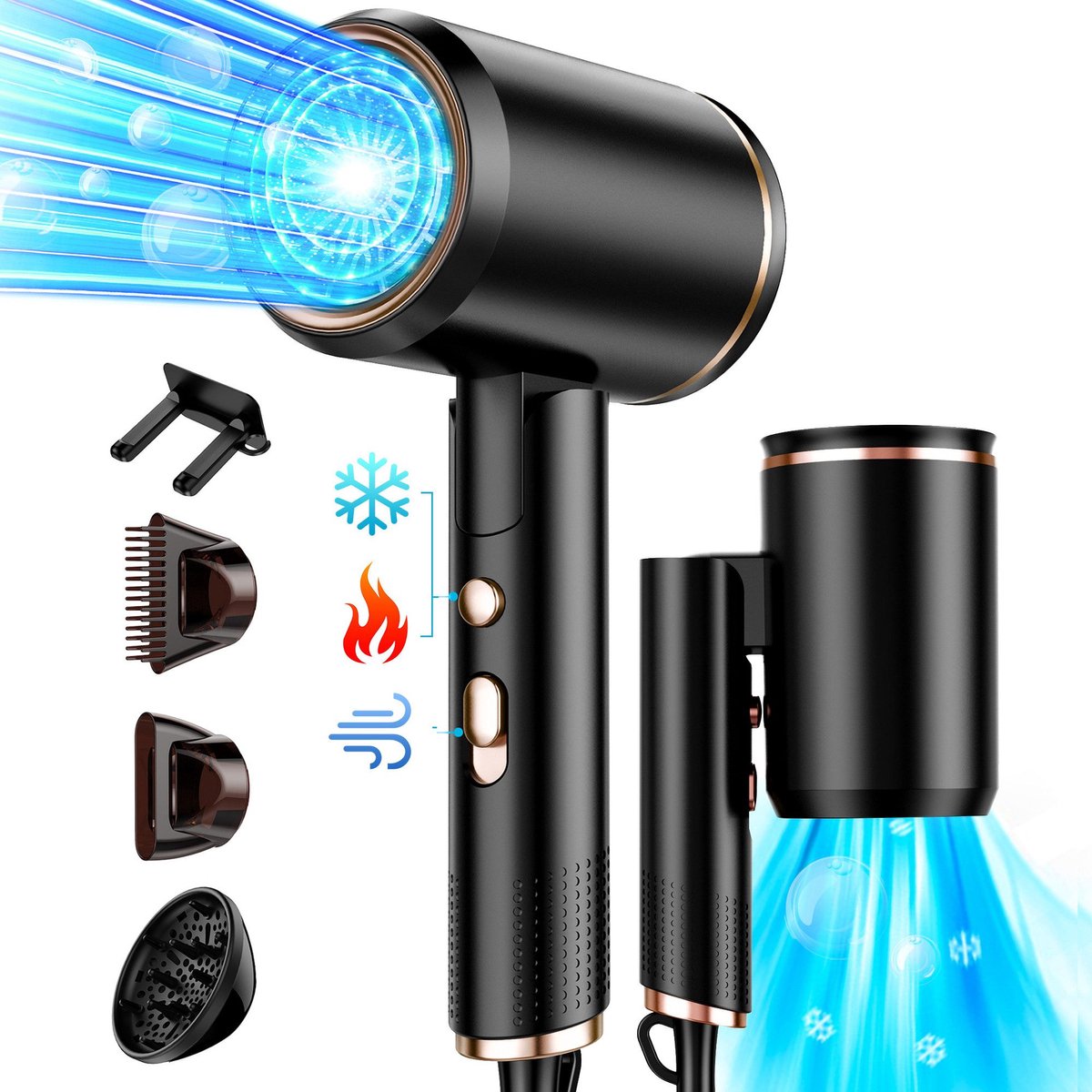 ibettertec - Fohn - Haardroger Ionen - (EAN: 4894717065607)