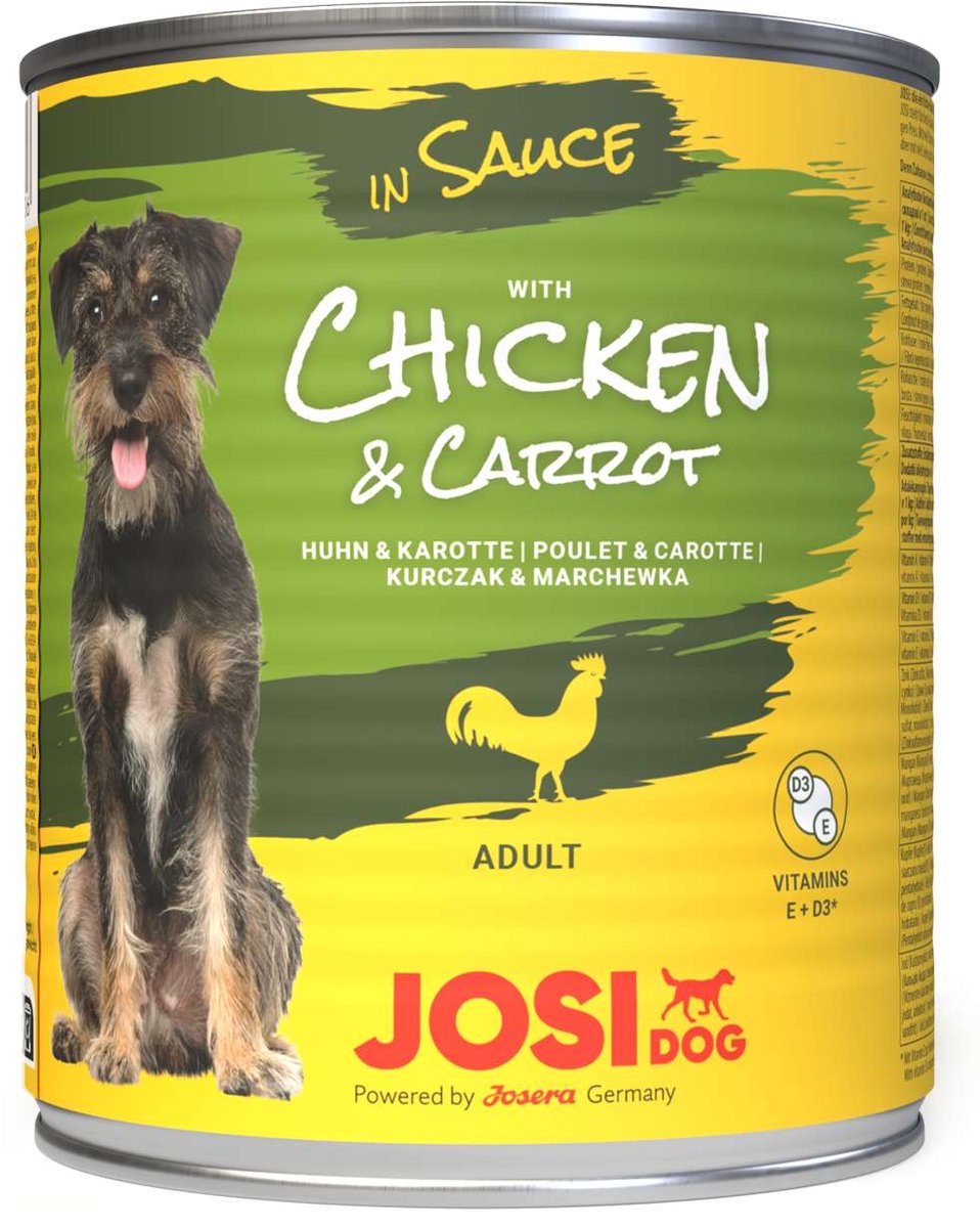 Josera Dog - JosiDog -Dose in Sauce 6x830g | Chicken & Carrott