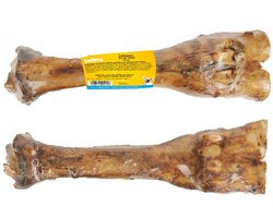 Boomy - Kalfsbeen - Natuurlijk kauwsnack voor honden - 100% rund - Hondensnacks voor middelgrote tot grote hondenrassen - Kauwbotten hond - 2 x 1st