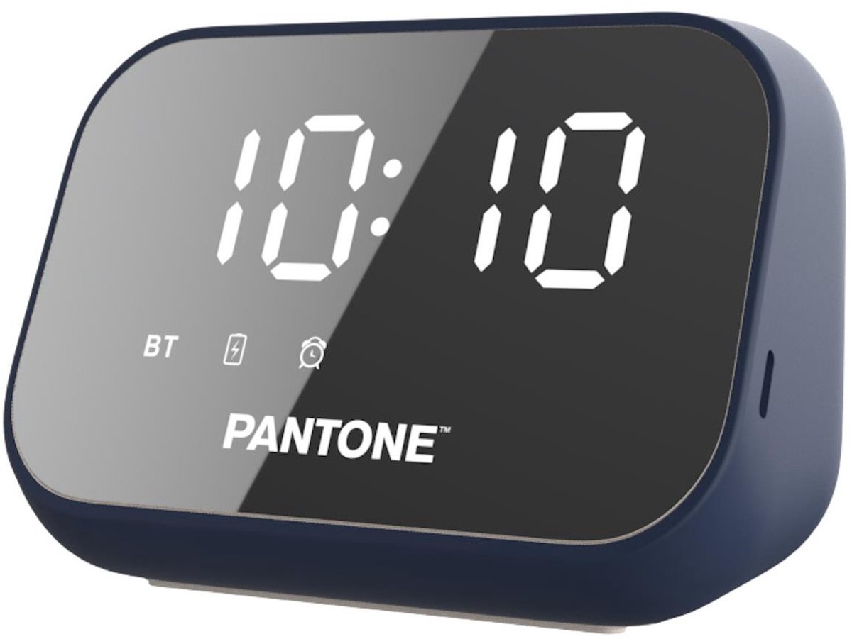 Pantone PT-BS008N wekker Digitale wekker Blauw