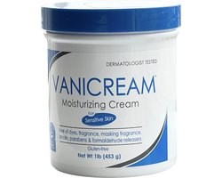 Vanicream - Moisturizing Cream - For Dry irritated or Sensitive Skin - 453 g