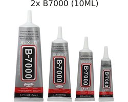 B7000 Lijm 10 ML – Voordeelverpakking (2 x 10 ml) – Voor smartphones, tablets, sieraden en meer