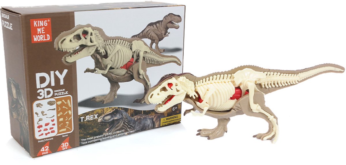 PIA Soft Toys - Dino 3D Anatomie - T-rex