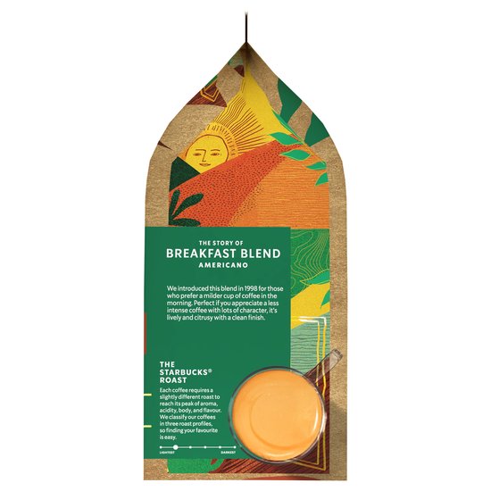 Starbucks by NESCAFÉ Dolce Gusto NEO koffiepads Breakfast Blend - 4x12 pads voor 12 koppen koffie