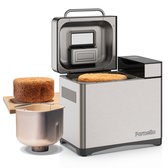 Fornello Broodbakmachine - Incl. Uitlegvideo’s - Keramisch bakpan - Broodmachine - Glutenvrij