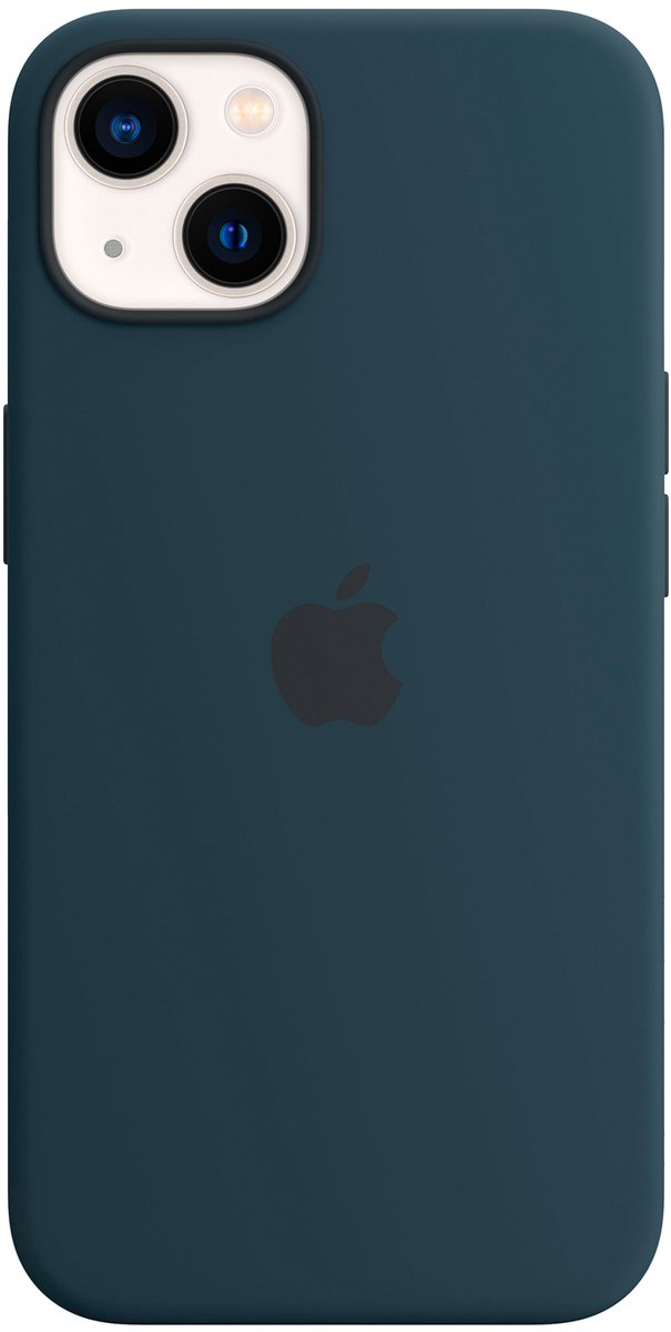 Apple - Siliconen hoesje - MagSafe - iPhone 13 - Abyss Blue
