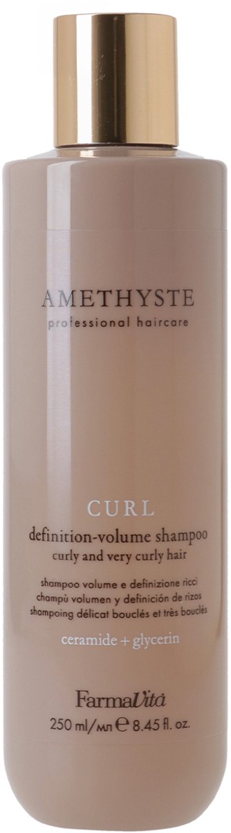 FarmaVita Amethyste Curl Definition-Volume Shampoo 250ml