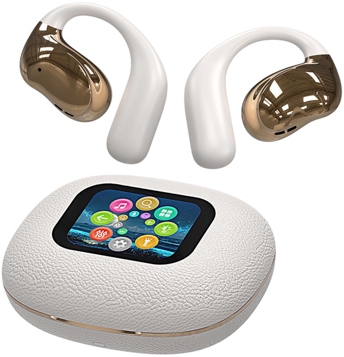 REFTTENW Vertaal oordopjes - AI Vertaler Draadloze Oordopjes