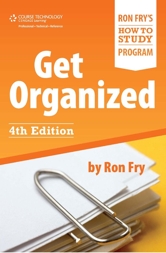 Ron Fry's How to Study Program 2 - Get Organized - cover