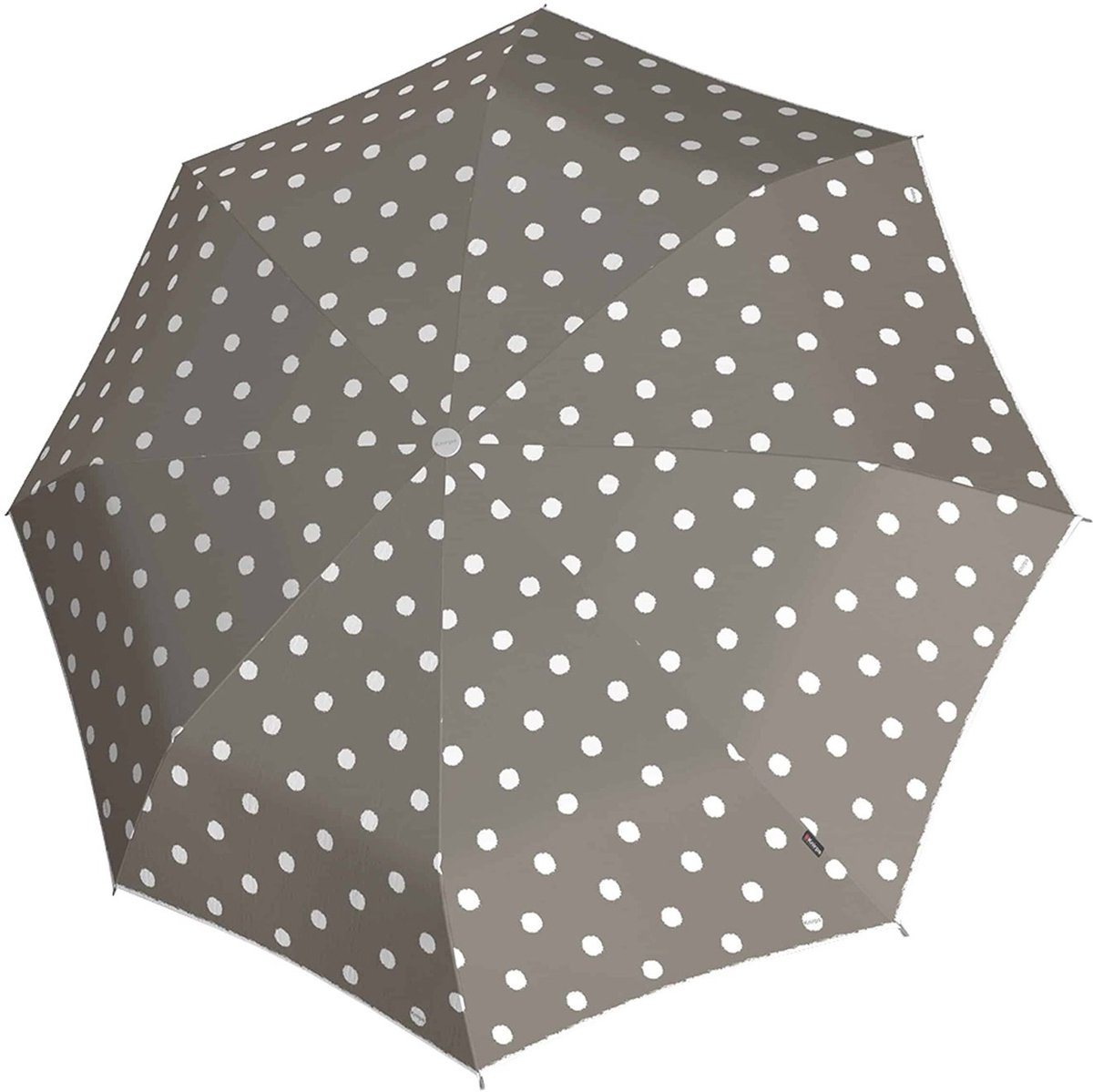 Knirps T.200 Medium Duomatic dot art taupe