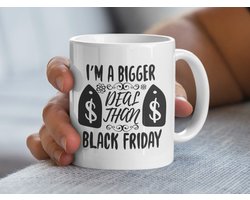 Black Friday Mug, Deal Lover Gift, Grappige Koffiemok, Korting Seizoen Mok, Cadeau voor Shoppers, Beste Deal Mok, Cadeau voor Koopjesjagers