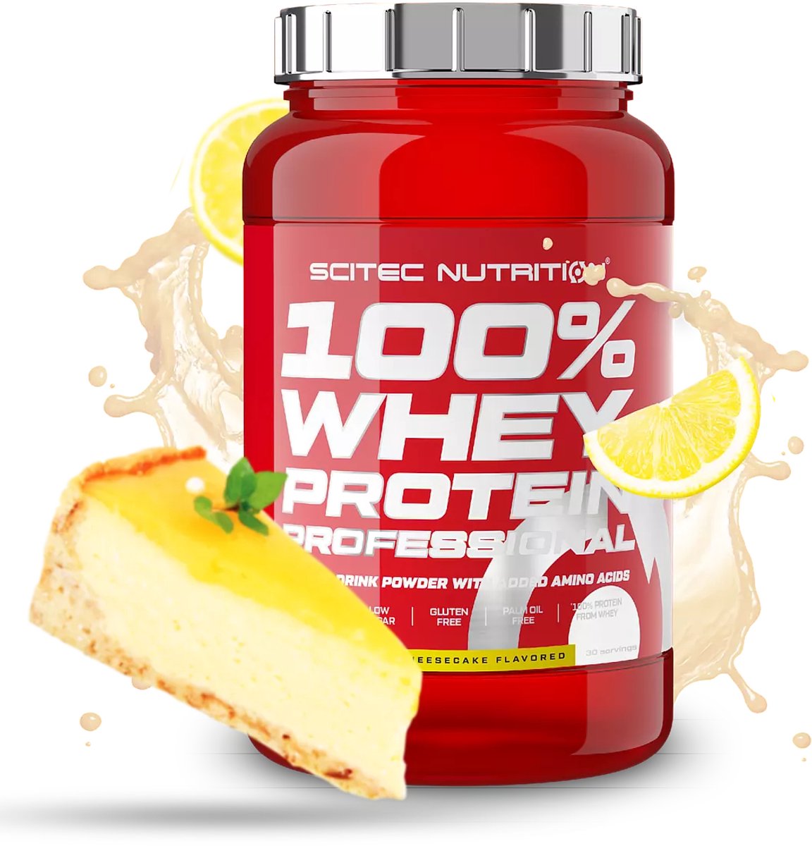 Scitec Nutrition - 100% Whey Protein Professional (Lemon Cheesecake - 920 gram)