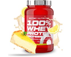 Scitec Nutrition Scitec Nutrition ® - 100% Whey Protein Professional (920 gram - Lemon/Cheesecake) - Citroen/Cheesecake - 30 eiwitshakes - Premium proteine poeder met leucine, glutamine, arginine, taurine, papaïne en bromelaïne