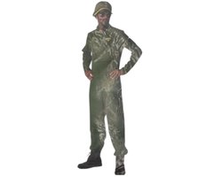 Verleidelijke Luchtmacht Piloot Overall - Airpower – Erotische Jumpsuit met Pet – Maat XL