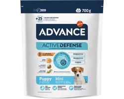 Advance Puppy Protect Mini 700 Gr - Puppyvoer Kleine Rassen - Licht Verteerbaar met Kip en Rijst