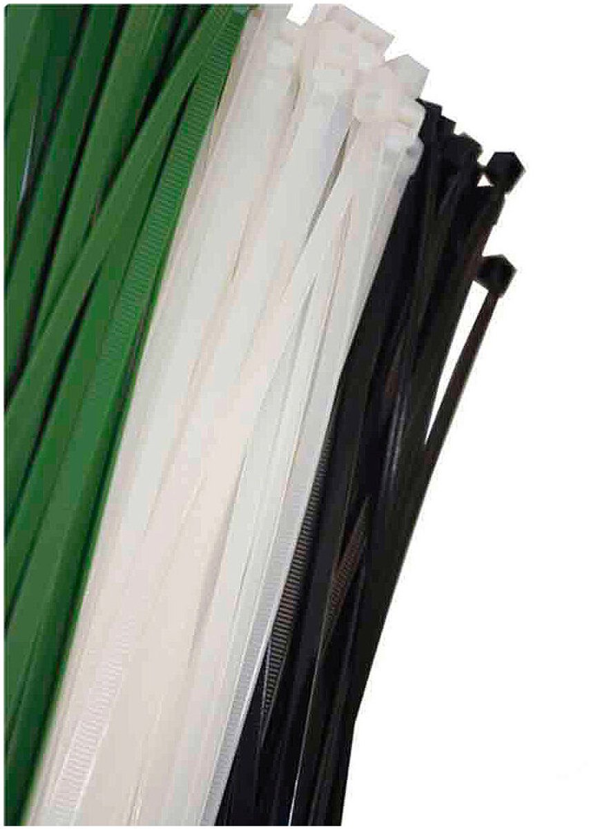 Nylon kabelbinders EDM 48309 Wit Natuurlijk 300 x 8 mm (100 Stuks)