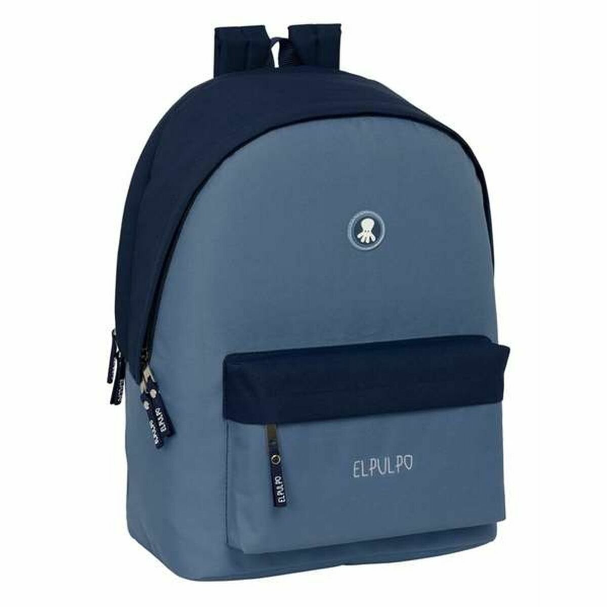 Schoolrugzak El Pulpo Blauw Marineblauw 31 x 44 x 18 cm