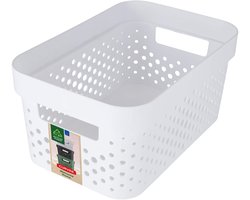 foto van Curver infinity box dots 4,5L wit - 100% recycled