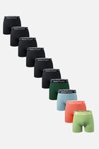 MONTCHO - Dazzle Series - Boxershort Heren - Onderbroeken Heren - Boxershorts - Ondergoed - Mellow Shades - 10 Pack - Maat: (S - XXL)