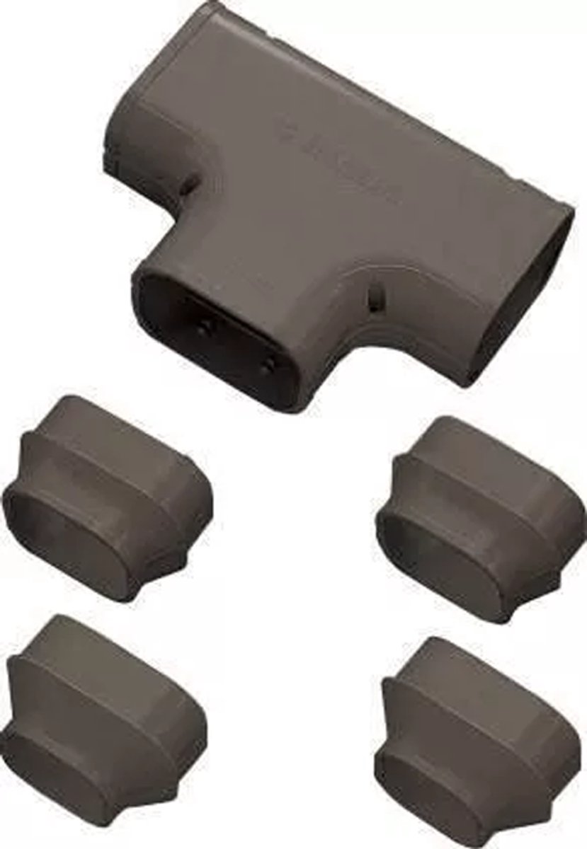T-Stuk PVC Bruin Inaba Denko ST-77-B 75 mm