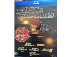 Fast Furious 1-6 + Bonus Disc '15
