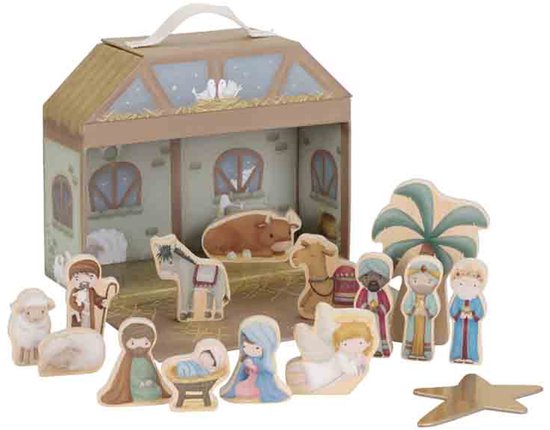 Little Dutch - Kerststal speelkoffer van Little Dutch — afbeelding 3