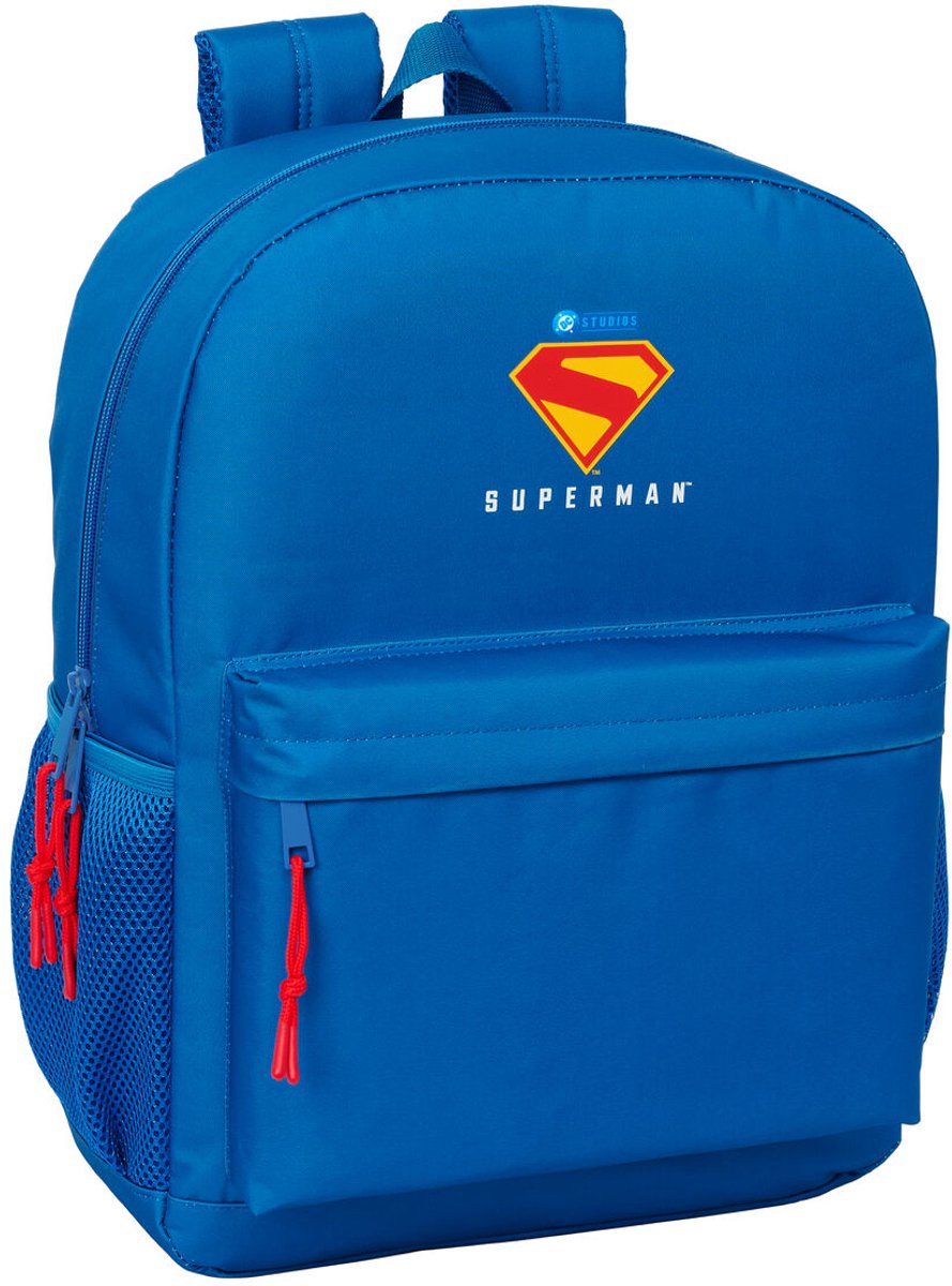 Schoolrugzak Superman Blauw