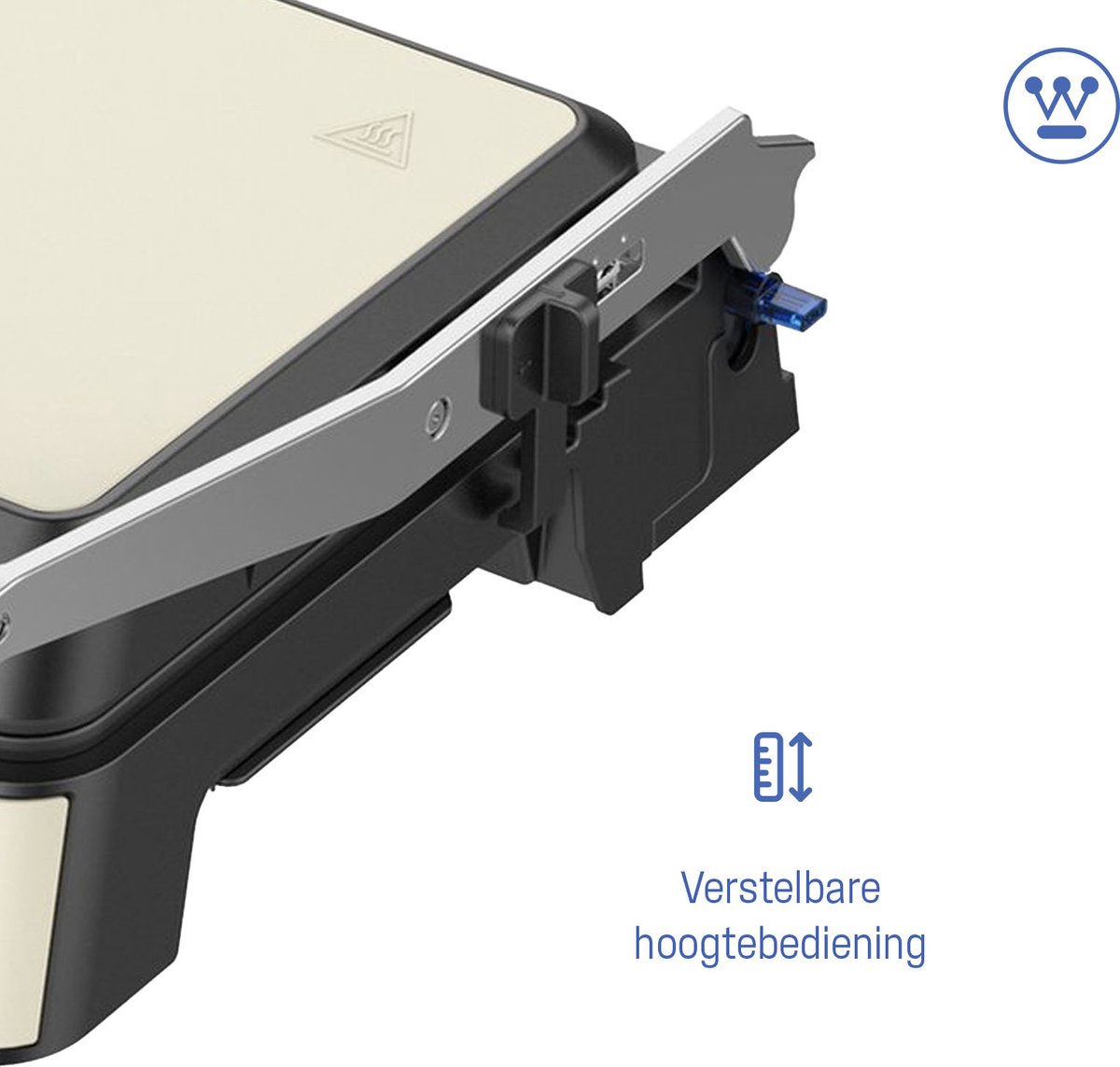 Westinghouse Retro Contactgrill - Beige thumbnail 4
